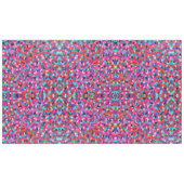 ピンク抽象芸術 テーブルクロス (正面(横))