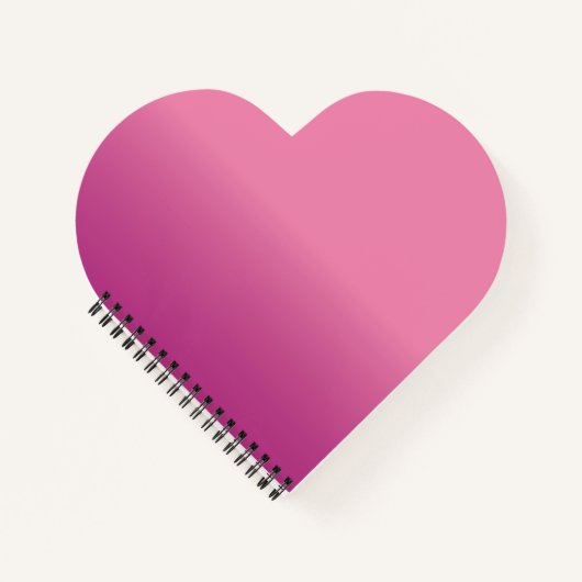 ピンク抽象芸術 ノートブック (正面)