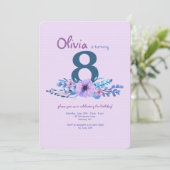 ピンク招待状 招待状 (スタンド正面)