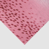 ピンク斑点ピンクレザールック 薄葉紙 (詳細)