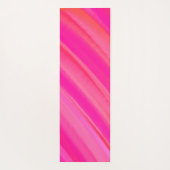 ピンク旋回抽象芸術 ヨガマット (裏面)