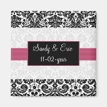 ピンク日付マグネットを保存