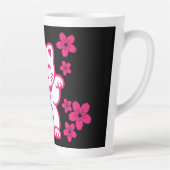 ピンク日本のの招き猫 カフェラテマグ (右)