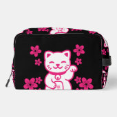 ピンク日本のの招き猫 ドップキット (裏面)