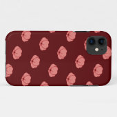 ピンク日本のキクの花 Case-Mate iPhoneケース (裏面(横))