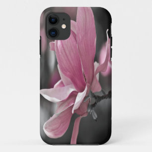 ピンク日本のソーサー・マグノリア iPhone 11 ケース