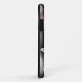 ピンク日本のソーサー・マグノリア Case-Mate iPhoneケース (裏面/右)