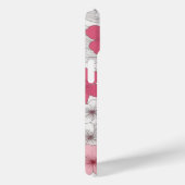 ピンク日本の桜さくらんぼ花模様 Case-Mate iPhoneケース (裏面 / 右)