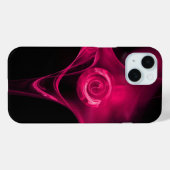 ピンク明るい赤紫色フラクタルバラ Case-Mate iPhoneケース (裏面 (横))
