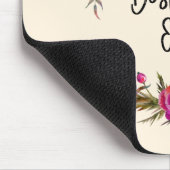 ピンク明るい赤紫色ポピーリース最高のママモマエバー マウスパッド (コーナー)