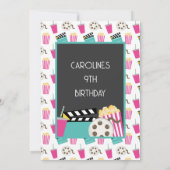 ピンク映画ナイトパーティの招待状 案内状 (裏面)