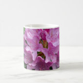 ピンク春シャクナゲ コーヒーマグカップ (中央)