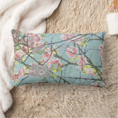 ピンク春花 ランバークッション (ブランケット)