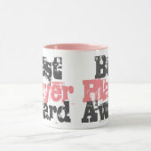 ピンク最高のとグレーのマグカップで選手賞 マグカップ (中央)