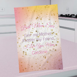 ピンク最高ののキープサク母の日 キッチンタオル