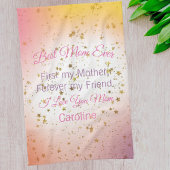 ピンク最高ののキープサク母の日 キッチンタオル