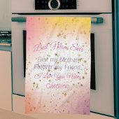 ピンク最高ののキープサク母の日 キッチンタオル