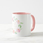 ピンク最高ののフローラママ・エバーマザ・デイ・ギフト マグカップ (正面右)