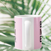 ピンク最高のの母が母の日を赤いハートで過ごす コーヒーマグカップ