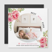 ピンク最高のの花母の日の写真 (正面/裏面)