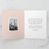 ピンク最高のフレンズフォトハッピーバースデー カード (内部)