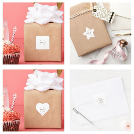 ピンク最高のフローラママ スクエアシール