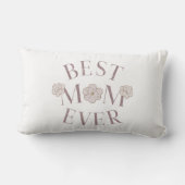 ピンク最高のフローラママ ランバークッション (裏面)