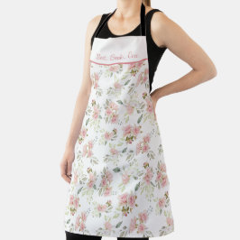 ピンク最高の調理師 エプロン