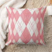 ピンク柄のクッション枕 クッション (ブランケット)