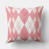 ピンク柄のクッション枕 クッション (裏面)