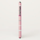 ピンク格子柄iPhone/iPadケース Case-Mate iPhoneケース (裏面/左)
