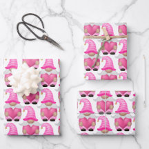 ピンク格言ハートウッドランドスカンジナビアかわいい