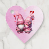 ピンク格言バレンタインカップル フェイバータグ (正面)