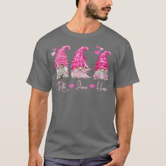 ピンク格言乳がん認識度2425 Tシャツ