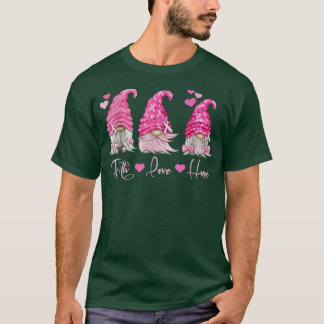 ピンク格言乳がん認識度Tシャツ Tシャツ