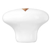 ピンク桜アイスクリームワッフルコーン セラミックノブ (側面)