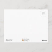 ピンク桜金ゴールド黒日本の画面 ポストカード (裏面)