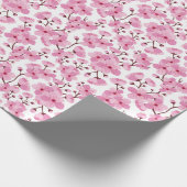 ピンク桜 ラッピングペーパー (角)