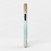 ピンク水ガーリー色トロピカルパイナップルアクア Case-Mate iPhoneケース (裏面/右)