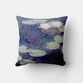 ピンク水ユリ: Monet著1897-99年 クッション (裏面)