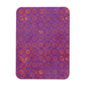 ピンク水玉模様オンパープル マグネット (縦)