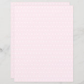 ピンク水玉模様スクラップブック紙 (正面/裏面)