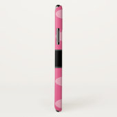 ピンク水玉模様パタモノグラムのーン Case-Mate iPhoneケース (裏面/右)