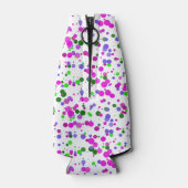 ピンク水玉模様紙吹雪 ボトルクーラー (裏面)