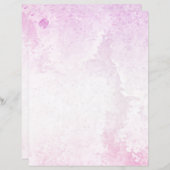 ピンク水色勾配ソフトパグランジステル (正面/裏面)