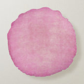 ピンク決してあなたの輝きの引用文を鈍くする ラウンドクッション (裏面)