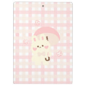 ピンク河合兎のクリップボード クリップボード (裏面)