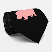 ピンク海馬 ネクタイ (ロール)