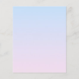 ピンク淡い色のと青のグラデーションの背景 チラシ