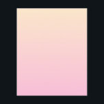 ピンク淡い色のと黄色のグラデーション背景 チラシ<br><div class="desc">ピンク淡い色のと黄色のグラデーション</div>